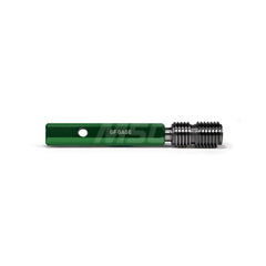 Thread Setting Go/No Go Gages; Type: Hilo Thread Setting Plug Gage; Go/No Go: Go; Thread Size: 1-5/16-18; Classification: 3A; Calibrated: No; Traceability Certification Included: Certificate of Compliance; Thread Type: UNEF; Handle Size: 5; Material: High