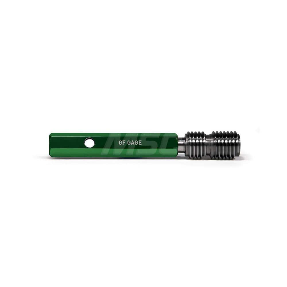 Thread Setting Go/No Go Gages; Type: Hilo Thread Setting Plug Gage; Go/No Go: No Go; Thread Size: 1/4-28; Classification: 3A; Calibrated: No; Traceability Certification Included: Certificate of Compliance; Thread Type: UNF; Handle Size: 1; Material: High