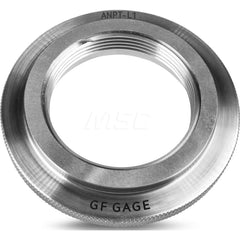 Ring Pipe Thread Gages; Thread Size: 3/8-18; Classification: L1; Calibrated: No; Traceability Certification Included: Certificate of Compliance; Thread Type: ANPT; Additional Information: Specification Met: SAE AS71051; Thread Size (Inch): 3/8-18
