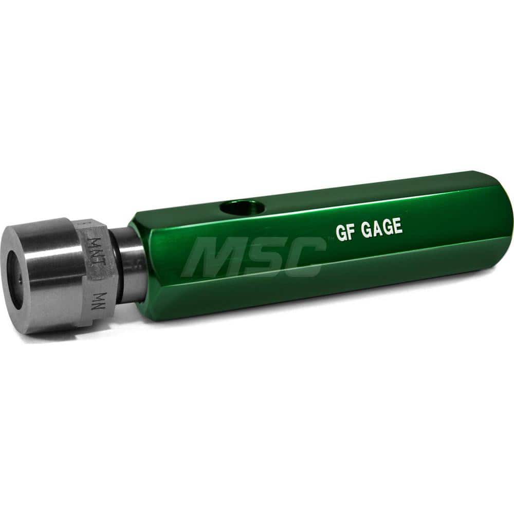 Pipe Thread Plug Gage: Tapered, 1/4-18, Single End
