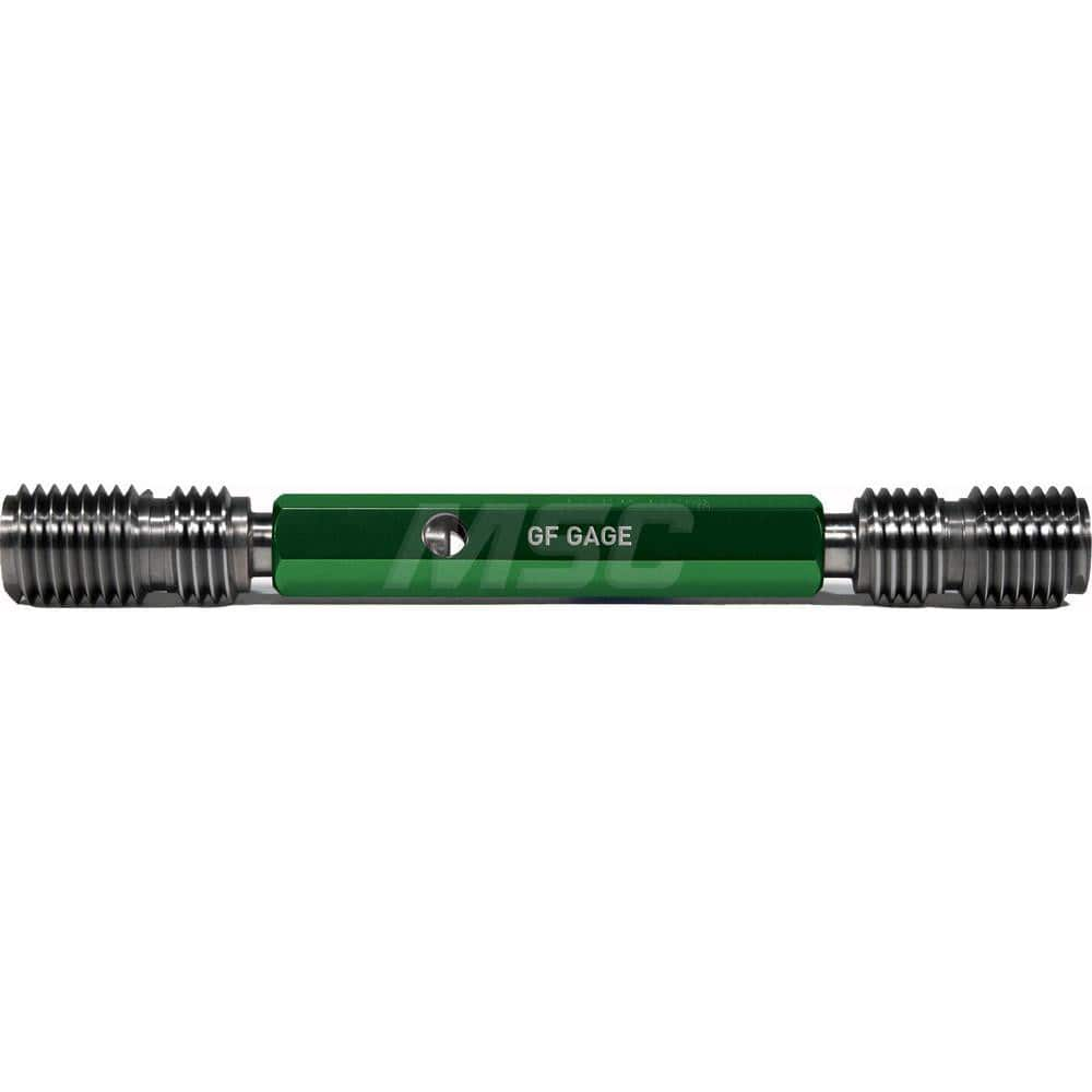 Thread Setting Go/No Go Gages; Type: Hilo Thread Setting Plug Gage; Go/No Go: Go/No Go; Thread Size: #0-80; Classification: 2A; Calibrated: No; Traceability Certification Included: Certificate of Compliance; Thread Type: UNF; Handle Size: 000; Material: H