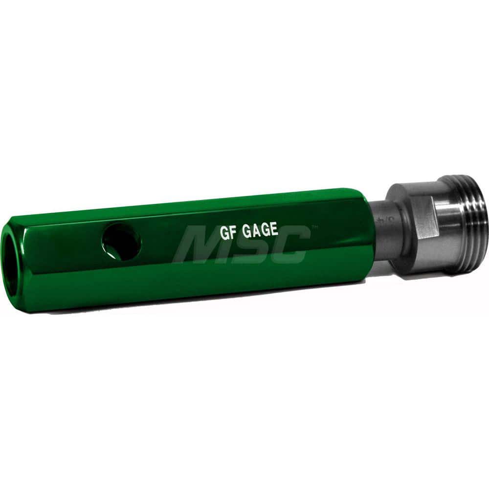 Pipe Thread Plug Gage: Tapered, 1/16-27, Single End