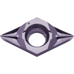 Kyocera DCGT 32505MFPSK PR1535 Grade PVD Carbide, 7 Degree, Diamond, Positive Rake Angle, Neutral Turning Insert for Light Interruption and Finishing-Medium in (S) Heat-Resistant Alloy, (S) Titanium Alloy, (M) Stainless Steel