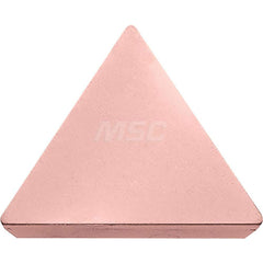 Kyocera TPM 222 CA315 Grade CVD Carbide, 11 Degree, Triangle, Positive Rake Angle, Neutral Turning Insert for Light Interruption and Medium in (K) Gray Cast Iron, (K) Nodular Cast Iron