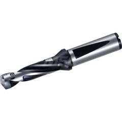 Replaceable Tip Drill: 10 to 10.49 mm Drill Dia, 31.5 mm Max Depth, 16 mm Flange Shank Seat Size 10, 95 mm OAL, Through Coolant
