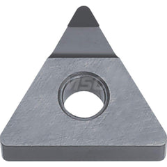 Kyocera TNMM 331MSE KPD010 Grade PCD, 0 Degree, Triangle, Negative Rake Angle, Neutral Turning Insert for Continuous and Finishing-Medium in (N) Non-Ferrous Metals, (S) Titanium Alloy