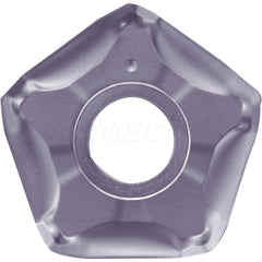 Kyocera PNMU 0905XNERGM PR1510 Grade PVD Carbide, Indexable Milling Insert, Pentagon,  Rake Angle,  Milling Insert for Roughing in (K) Gray Cast Iron, (K) Nodular Cast Iron