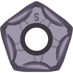 Kyocera PNMU 0905XNERSM PR1510 Grade PVD Carbide, Indexable Milling Insert, Pentagon,  Rake Angle,  Milling Insert for Roughing in (K) Gray Cast Iron, (K) Nodular Cast Iron