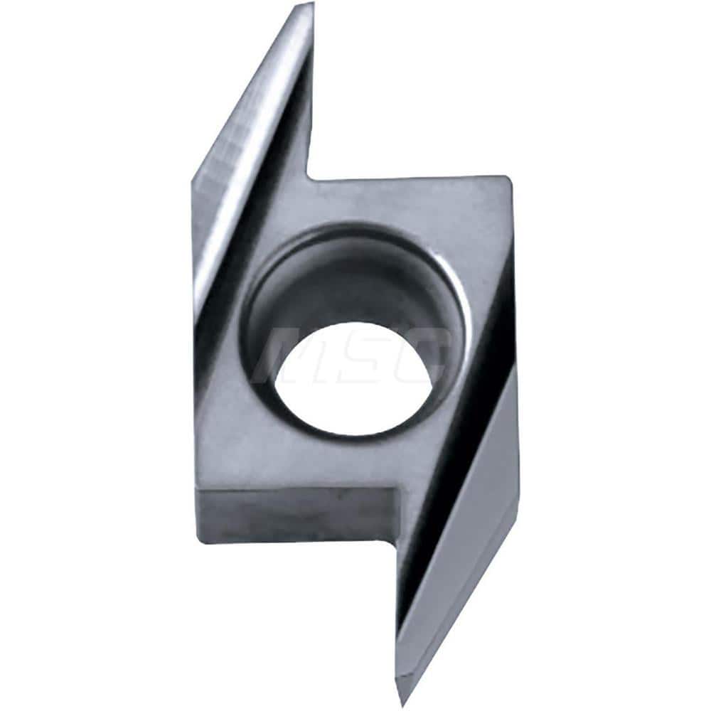 Kyocera ABS15-4015 PR1725 Grade PVD Carbide, 15 Degree, Irregular, Positive Rake Angle, Right-Hand Turning Insert for Light Interruption and Finishing in (P) Carbon/Alloy Steel