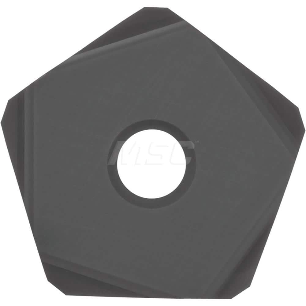 Kyocera PNEG 1106XNTRT00515 KS6050 Grade Ceramic, Pentagon, Negative Rake Angle, Right-Hand Milling Insert for Roughing in (K) Gray Cast Iron and (K) Nodular Cast Iron