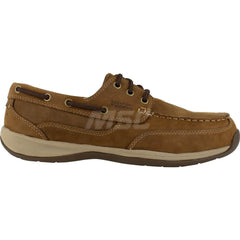 Work Boot: Size 4.5, 2-3/4″ High, Leather, Steel Toe Brown, Medium Width