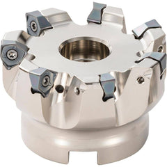 Kyocera MFWN90100R 05 11T M Metric Bore Diameter, Extra-Fine Pitch, 11 Flute, 90 Degree Face Mill with a 100.00mm Cutting Diameter for Shouldering, Slotting, Facing, Plunging Applications