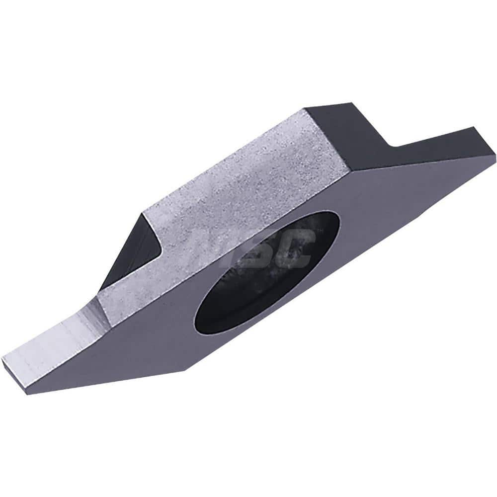 Cut-Off Inserts; Insert Style: TKF; Insert Size Code: 12; Insert Material: Solid Carbide; Manufacturer Grade: PR1535; Cutting Width (mm): 1.00; Insert Holding Method: Screw; Lead Angle Direction: Neutral; Insert Hand: Right Hand; Lead Angle: 0; Relief Ang