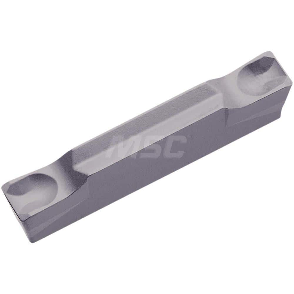 Grooving Insert: GMM2020TK PR930, Solid Carbide TiCN Finish, Neutral, 2 mm Cutting Width, 17 mm Max Depth, Series KGM