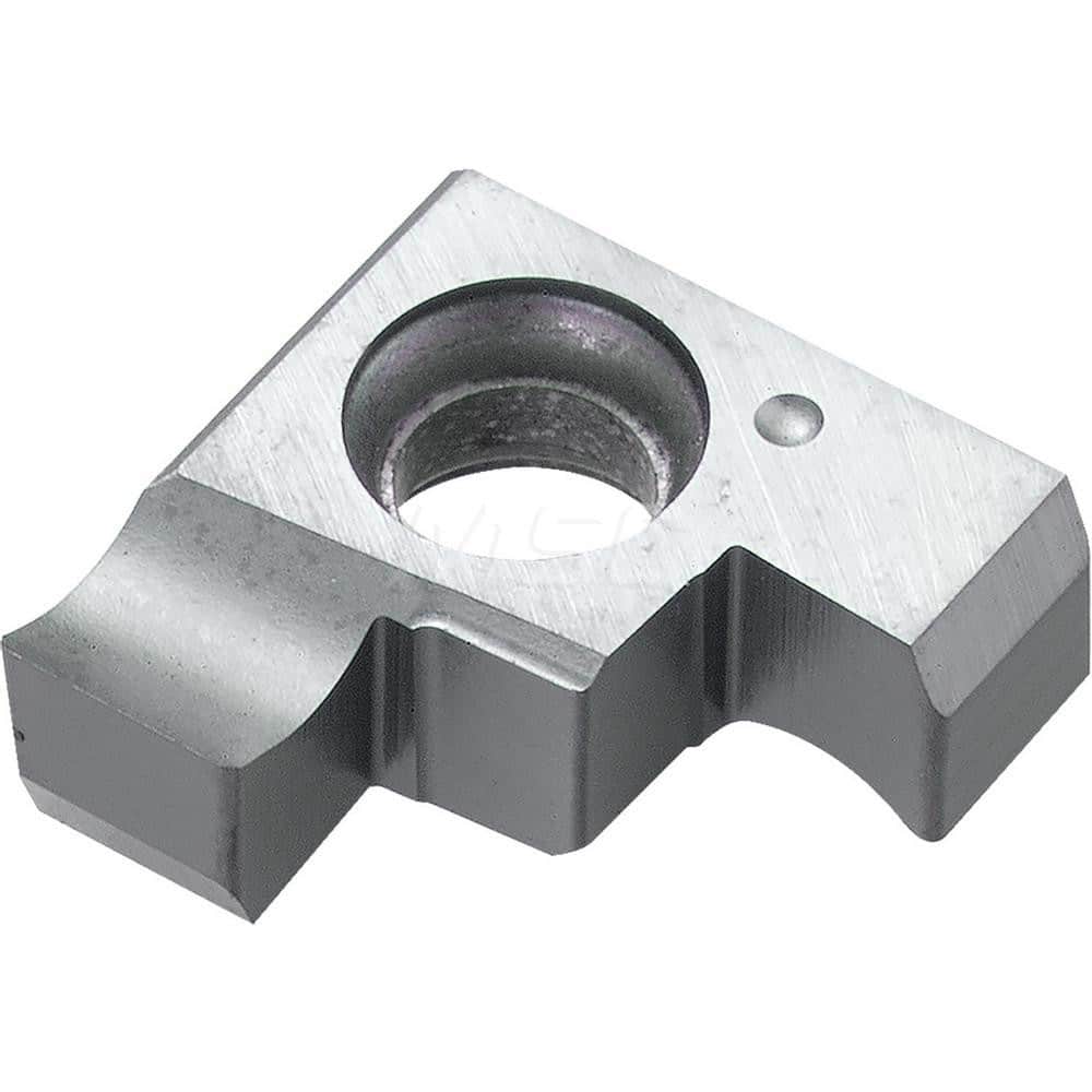 Grooving Insert: GE200010A KW10, Solid Carbide Co & WC Finish, Right Hand, 2 mm Cutting Width, 1.5 mm Max Depth, Series SIGE