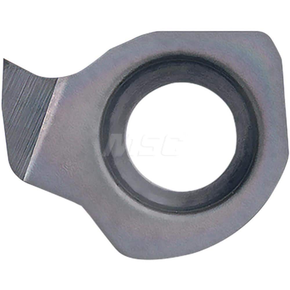 Grooving Insert: GC12 PR1535, Solid Carbide Megacoat Nano Finish, Left Hand, 2.5 mm Cutting Width, 2.2 mm Max Depth, Series SIGC