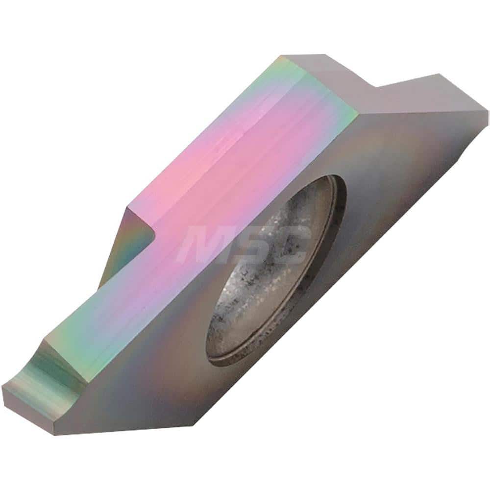Cut-Off Inserts; Insert Style: TKF; Insert Size Code: 12; Insert Material: Solid Carbide; Manufacturer Grade: PDL025; Cutting Width (mm): 2.00; Insert Holding Method: Screw; Lead Angle Direction: Neutral; Insert Hand: Right Hand; Lead Angle: 0; Relief Ang
