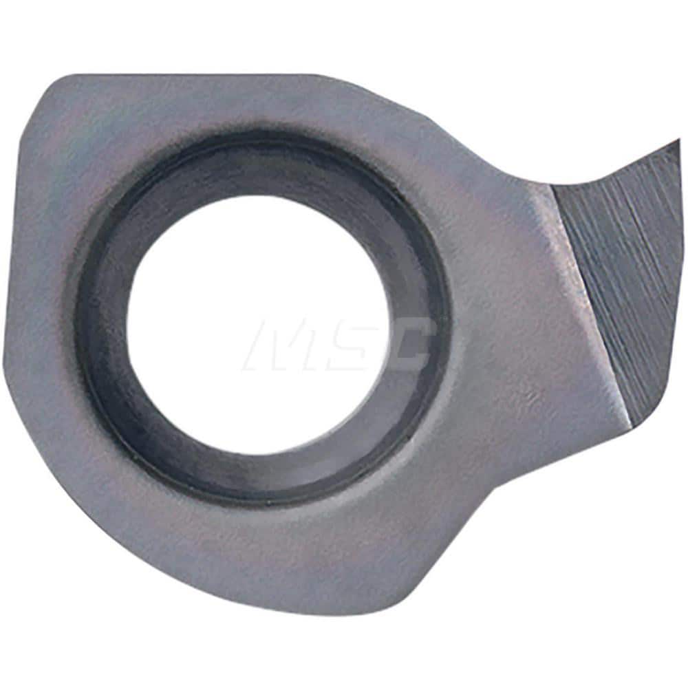Grooving Insert: GC12 PR1535, Solid Carbide Megacoat Nano Finish, Right Hand, 1.25 mm Cutting Width, 2.2 mm Max Depth, Series SIGC