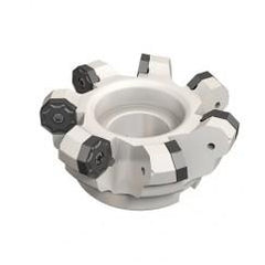 45° Arbor Mnt Face Mill - F45NMD4.00-07-1.50-R08; 4"Dia - Americas Industrial Supply