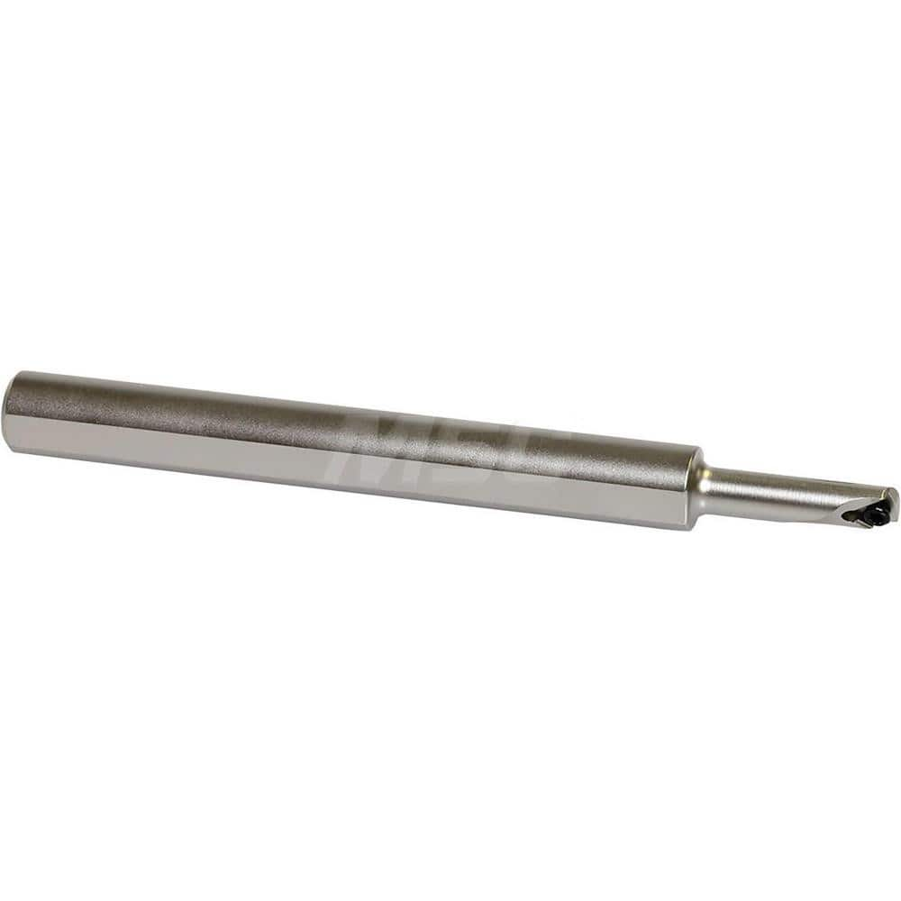 Indexable Boring Bar:  S10HSWUBL0607AE,  7.00 mm Min Bore,  10.00 mm Shank Dia,  N/A Steel Screw,  Uses WBMT121 ™, WBGT121 ™ & WBGW121 ™ Inserts