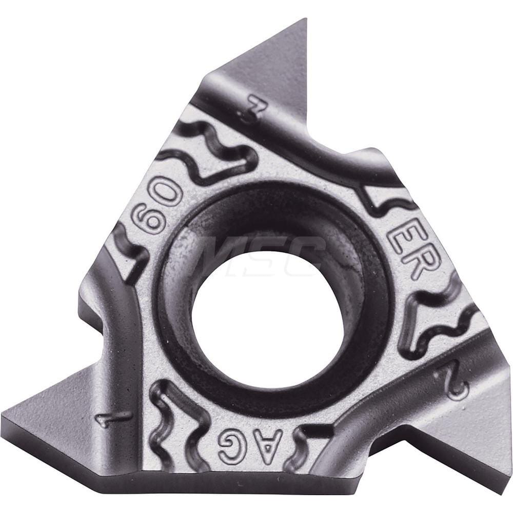 Laydown Threading Inserts; Insert Style: 11IR; Insert Size Code: 11; Insert Material: Solid Carbide; Manufacturer Grade: PR1215; Threads Per Inch: 14.00; Thread Type: Internal; Thread Standard: Tapered Pipe; Insert Hand: Right Hand; Thickness (Inch): 1/8;