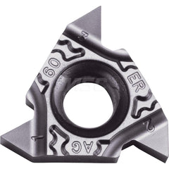 Laydown Threading Inserts; Insert Style: 16ER; Insert Size Code: 16; Insert Material: Solid Carbide; Manufacturer Grade: PR1215; Threads Per Inch: 48.00 to 8.00; Thread Type: External; Pitch (mm): 0.50 to 3.00; Insert Hand: Right Hand; Included Angle: 60;