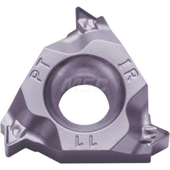 Laydown Threading Inserts; Insert Style: 16ER; Insert Size Code: 16; Insert Material: Solid Carbide; Manufacturer Grade: PR1515; Thread Type: External; Pitch (mm): 1.00; Thread Standard: Metric; Insert Hand: Right Hand; Included Angle: 60; Chipbreaker: TQ