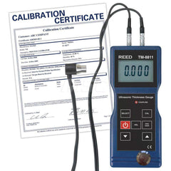 Electronic Thickness Gages; Minimum Measurement (mm): 1.50; Minimum Measurement (Decimal Inch): 0.0500; Maximum Measurement (Inch): 7.9000; Maximum Measurement (mm): 200; Resolution (mm): 0.1000; Resolution (Decimal Inch): 0.001; Accuracy (mm):  ™(0.5% +