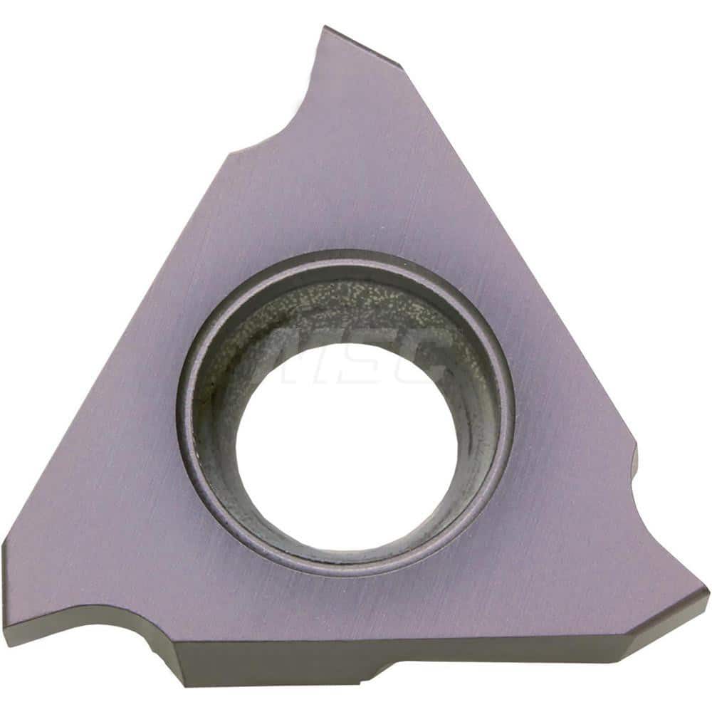 Grooving Insert: GBA32 PR1215, Solid Carbide Megacoat, Left Hand, 1.7 mm Cutting Width, 2.5 mm Max Depth, Series GBA