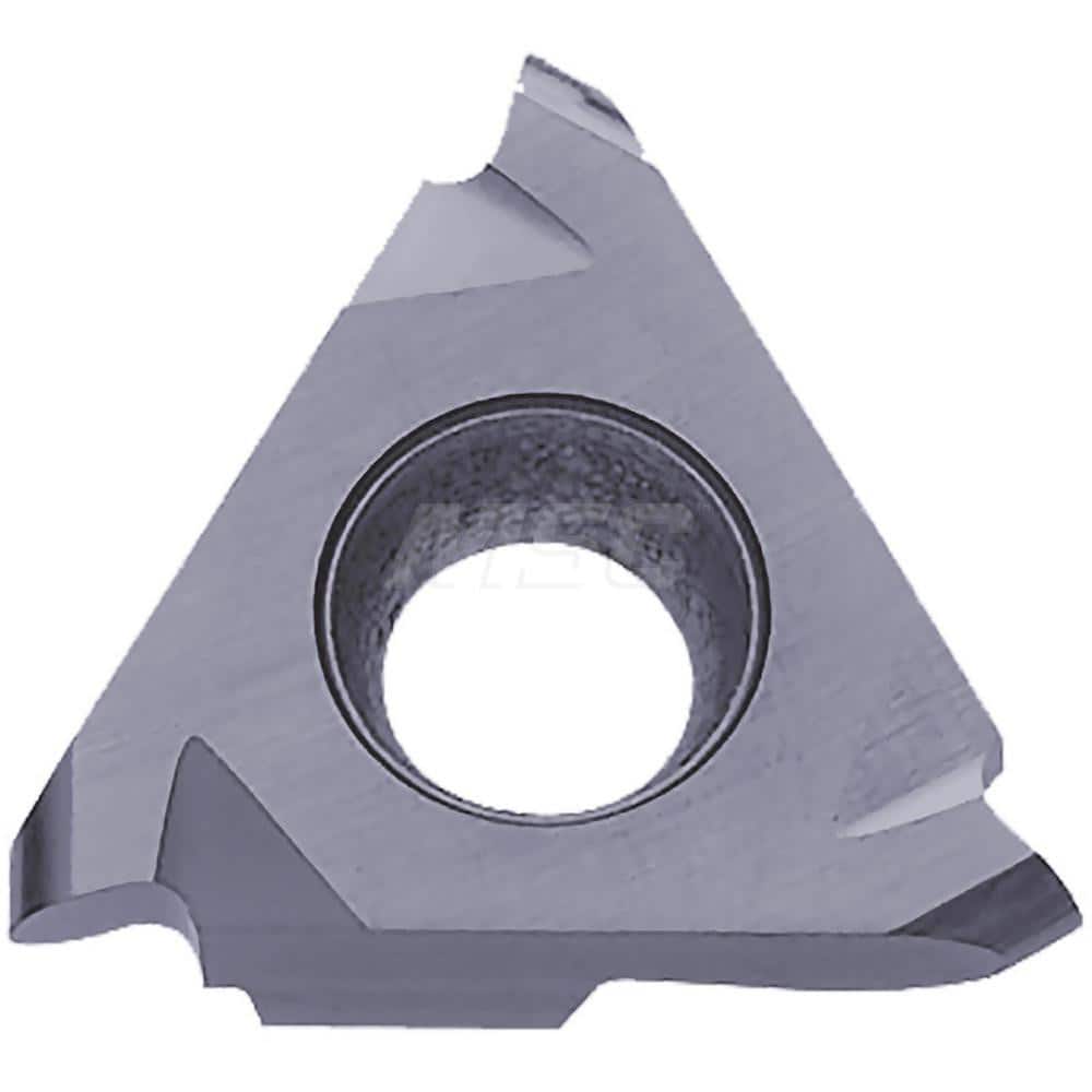 Grooving Insert: GBA43R PR1215, Solid Carbide Megacoat, Left Hand, 3 mm Cutting Width, 4 mm Max Depth, Series GBA