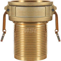 C Type Quick Coupling: 1″ Hose ID, 1″ Part C, Brass