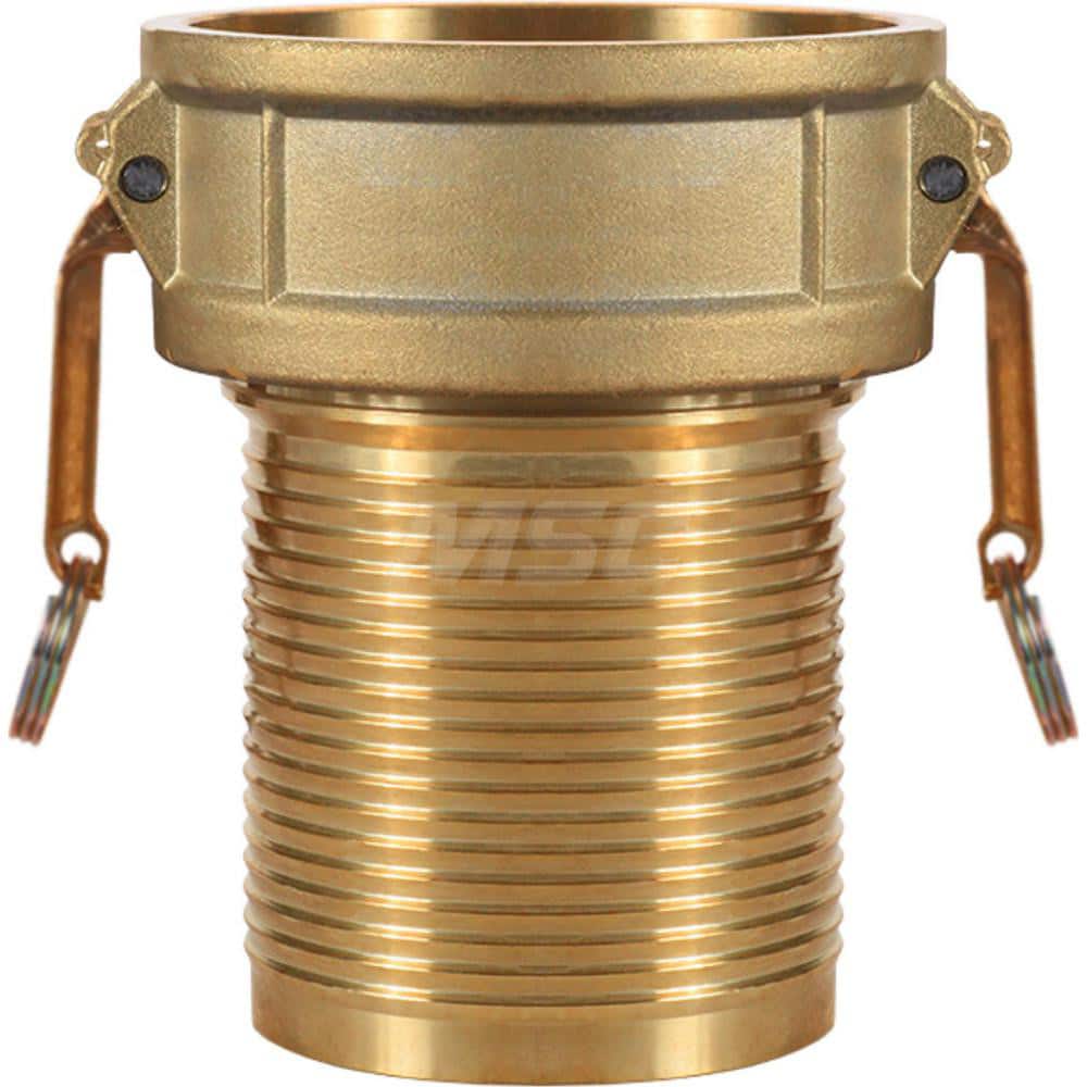 C Type Quick Coupling: 1-1/2″ Hose ID, 1-1/2″ Part C, Brass