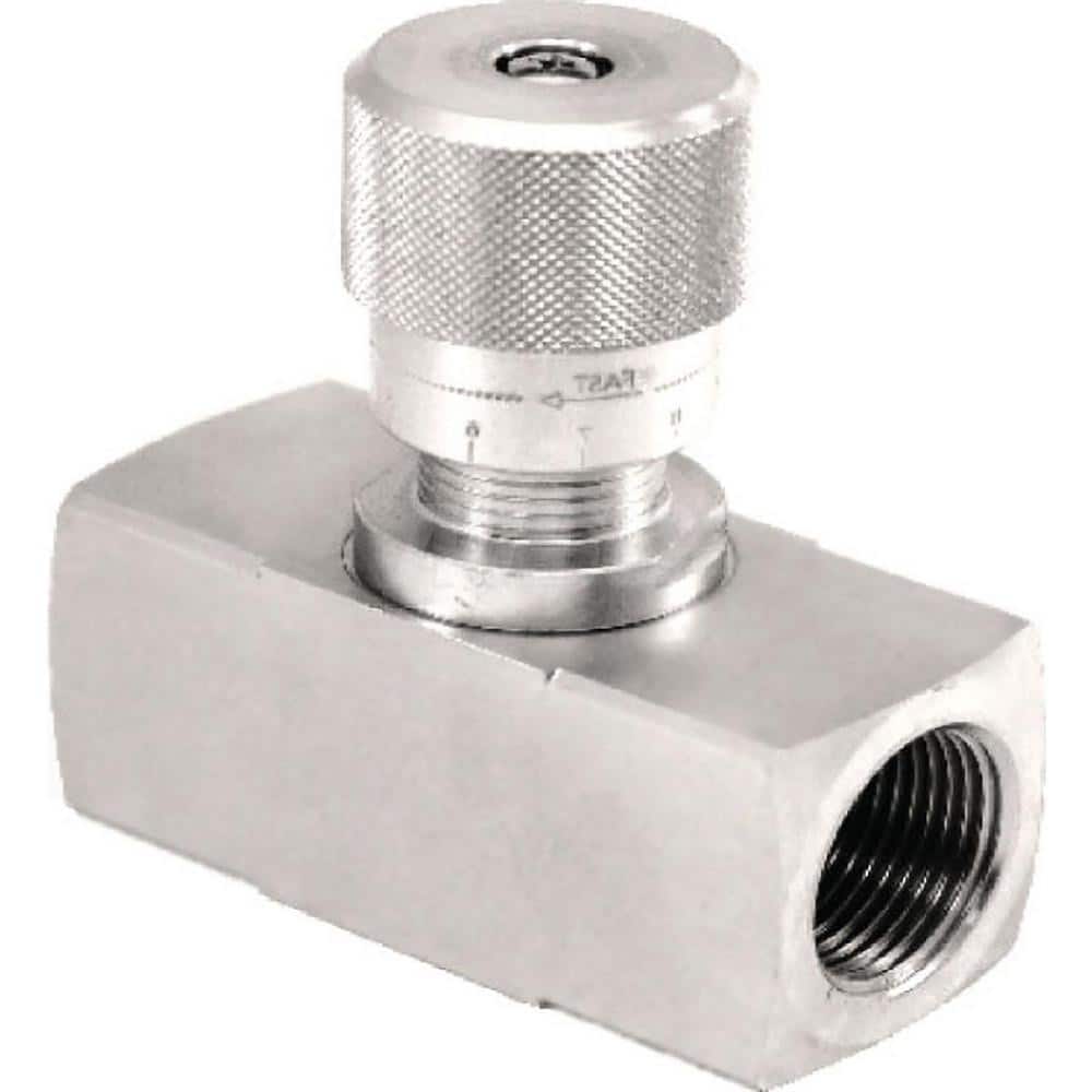 Needle Valves; Type: Needle Valve; Style: Straight; Pipe Size: 3/4; End Connections: NPTF; Maximum Working Pressure (psi): 5700.000; Type: Needle Valve; Minimum Order Quantity: Carbon Steel Plated; Type: Needle Valve; End Connections: NPTF; Pipe Size: 3/4