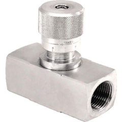 Needle Valves; Type: Needle Valve; Style: Straight; Pipe Size: 3/4; End Connections: NPTF; Maximum Working Pressure (psi): 5700.000; Type: Needle Valve; Minimum Order Quantity: Carbon Steel Plated; Type: Needle Valve; End Connections: NPTF; Pipe Size: 3/4