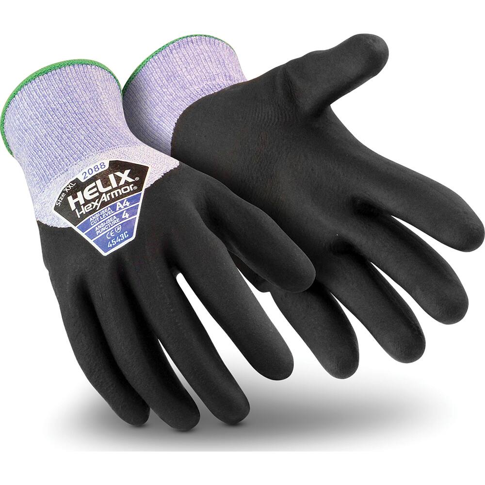 HexArmor - Cut & Puncture Resistant Gloves Type: Cut & Puncture Resistant ANSI/ISEA Puncture Resistance Level: 4 - Americas Industrial Supply