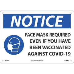 NMC - Safety Signs Message Type: COVID-19 Message or Graphic: Message & Graphic - Americas Industrial Supply