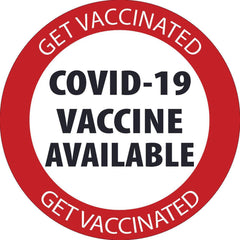 NMC - Safety & Facility Labels Message Type: COVID-19 Legend: COVID-19 Vaccine Available - Americas Industrial Supply