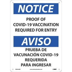 NMC - Safety Signs Message Type: COVID-19 Message or Graphic: Message Only - Americas Industrial Supply