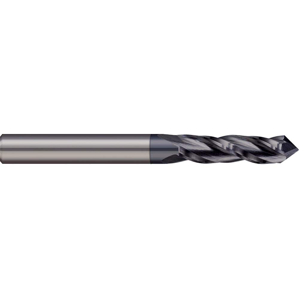 Harvey Tool - Drill Mills; Material: Solid Carbide ; Mill Diameter (Inch): 1/4 ; Mill Diameter (Decimal Inch): 0.2500 ; Shank Diameter (Inch): 1/4 ; Shank Diameter (Decimal Inch): 0.2500 ; Length of Cut (Inch): 3/4 - Exact Industrial Supply