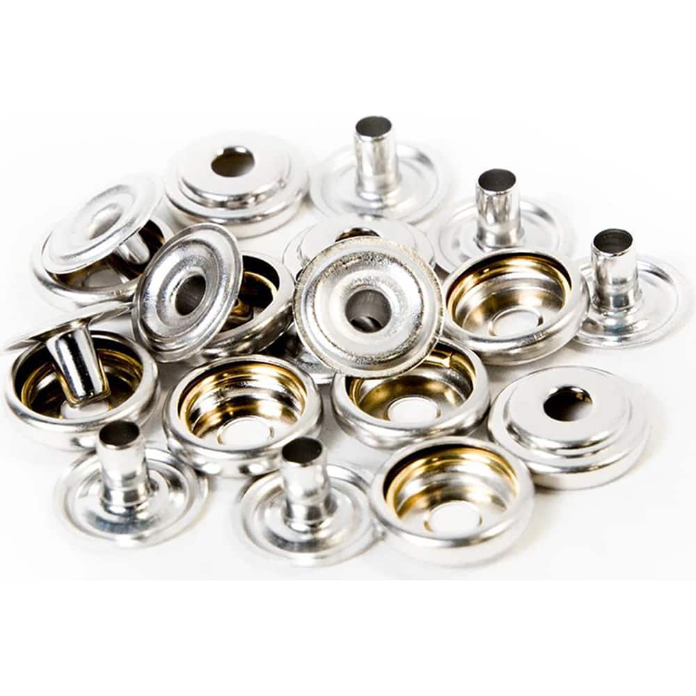 Bertech - Anti-Static Equipment Accessories Type: ESD Snap Sockets Color: Silver - Americas Industrial Supply