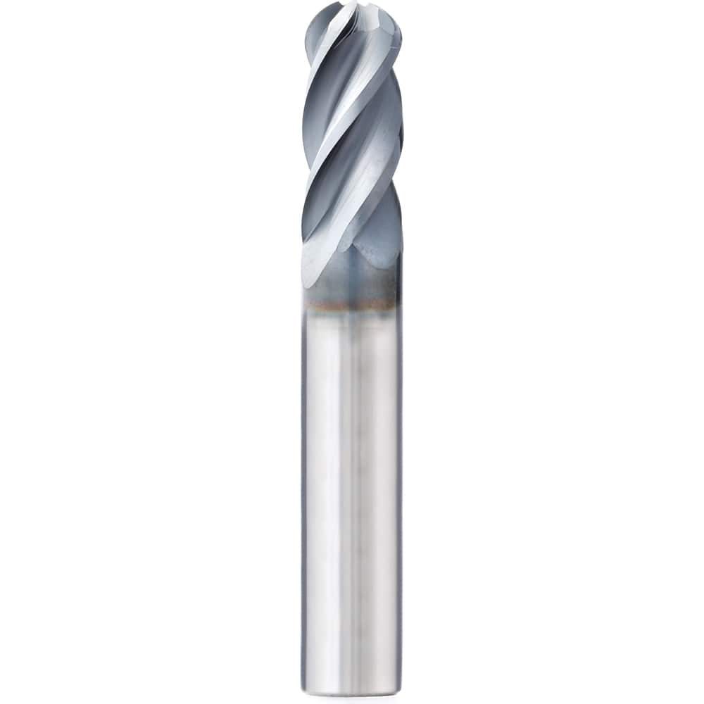 Supermill - Corner Radius & Corner Chamfer End Mills; Mill Diameter (Inch): 3/4 ; Mill Diameter (Decimal Inch): 0.7500 ; End Type: Corner Radius ; Corner Radius (Decimal Inch): 0.0300 ; Number of Flutes: 4 ; Material: Solid Carbide - Exact Industrial Supply