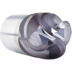 Ball End Mill: 0.3125″ Dia, 0.5″ LOC, 4 Flute, Solid Carbide 2″ OAL, 5/16″ Shank Dia, 45 ° Helix, AlTiN Coated, Single End, Series XPB-NB
