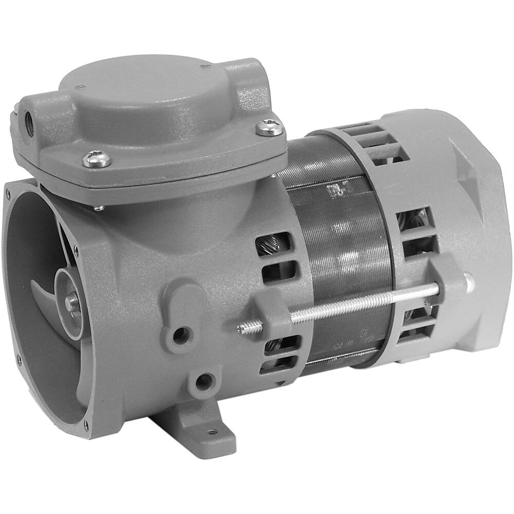 Thomas - Diaphragm-Type Vacuum Pumps Voltage: 115 VAC Compressor Type: Diaphragm Compressor and Vacuum Pump - Americas Industrial Supply