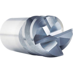 Supermill - 1/2" Diam 4 Flute Solid Carbide 0.02" Chamfer Width End Mill - Americas Industrial Supply