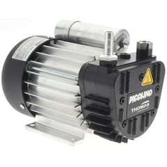 Thomas - Rotary Vane-Type Vacuum Pumps Voltage: 115 VAC Length (Decimal Inch): 8.8200 - Americas Industrial Supply