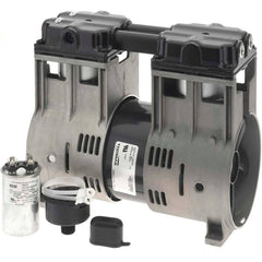 Thomas - Piston-Type Vacuum Pumps Type: Vacuum Voltage: 115 VAC - Americas Industrial Supply