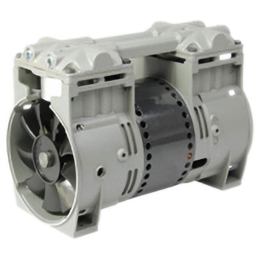 Thomas - Piston-Type Vacuum Pumps Type: Vacuum & Compressor Voltage: 115 VAC - Americas Industrial Supply