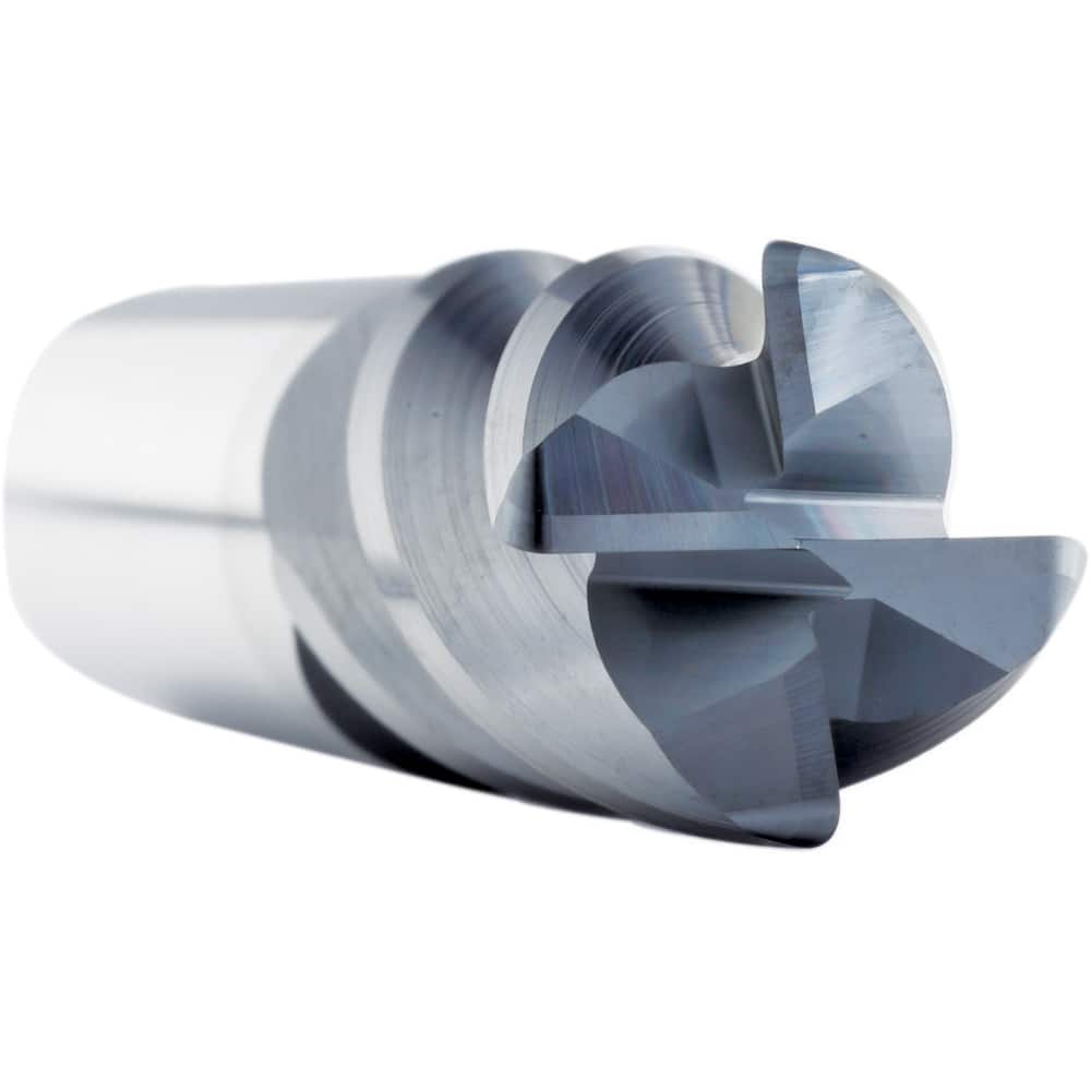 Supermill - Corner Radius & Corner Chamfer End Mills; Mill Diameter (Inch): 3/4 ; Mill Diameter (Decimal Inch): 0.7500 ; End Type: Corner Radius ; Corner Radius (Inch): 0.09 ; Number of Flutes: 4 ; Material: Solid Carbide - Exact Industrial Supply