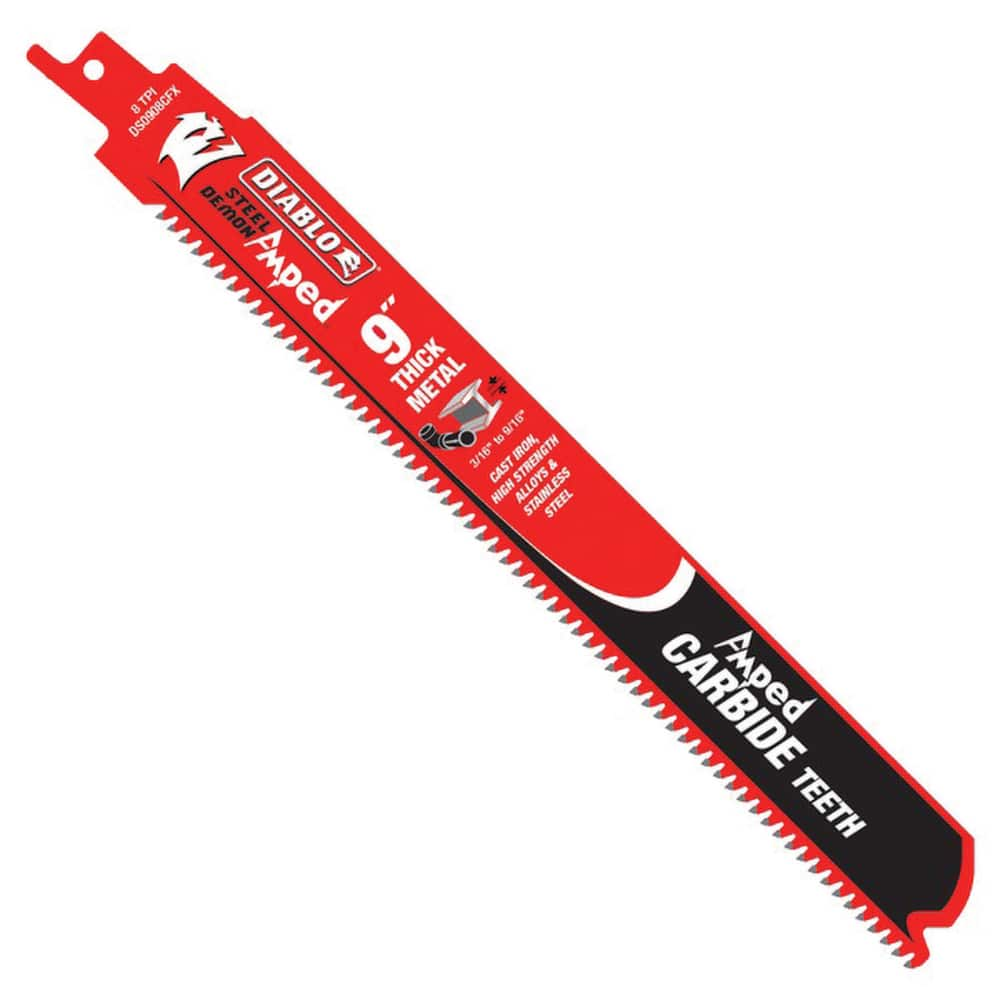 Freud - Reciprocating Saw Blades Blade Material: Carbide; Carbon Steel Blade Length (Inch): 9 - Americas Industrial Supply