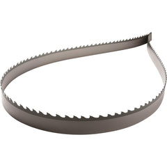 Welded Bandsaw Blade: 17' 9″ Long, 1-1/2″ Wide, 0.05″ Thick, 1.4 to 2 TPI Carbide Tipped, Ground Edge, Variable Pitch